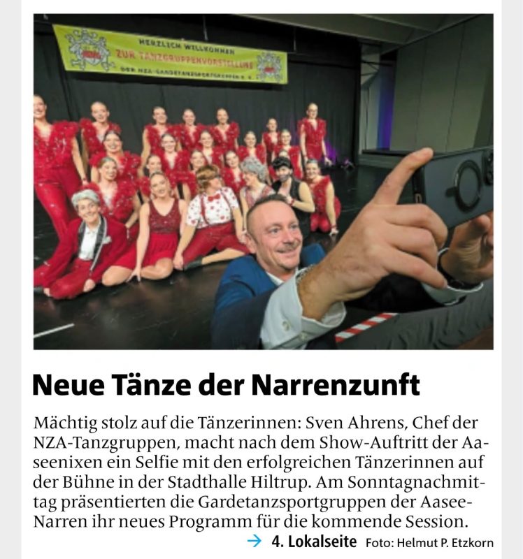 MZ, 13.10.2026, Bericht Helmut Peter Etzkorn.